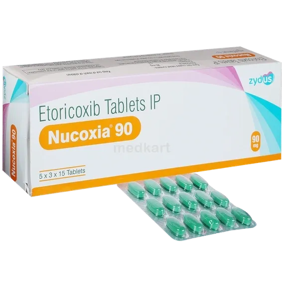 nucoxia 90mg tablet 15's